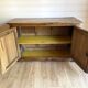 Buffet, very old, made of patinated solid wood - 19th century / early 20th century