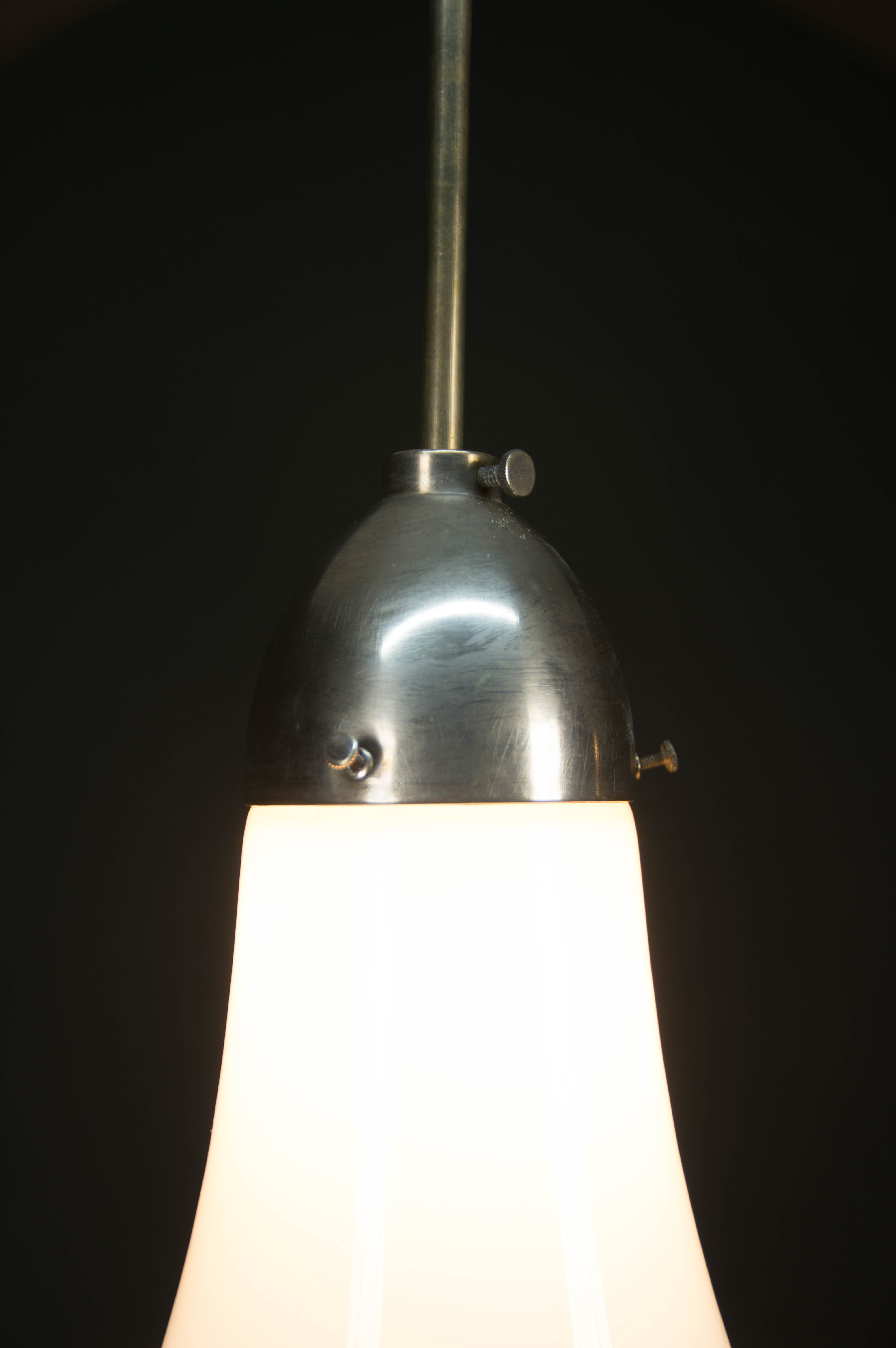Pendant light with adjustable height by Peter Behrens, 1910s