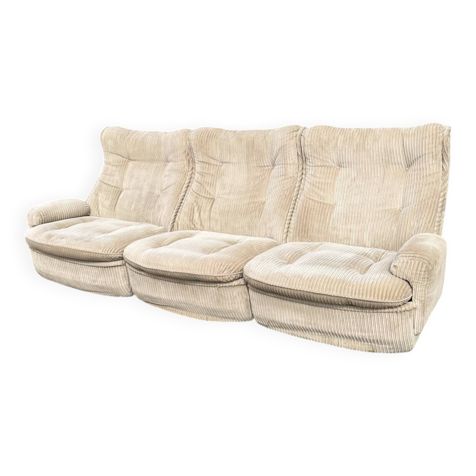 Michel Cadestin sofa / 3 Michel Cadestin armchairs