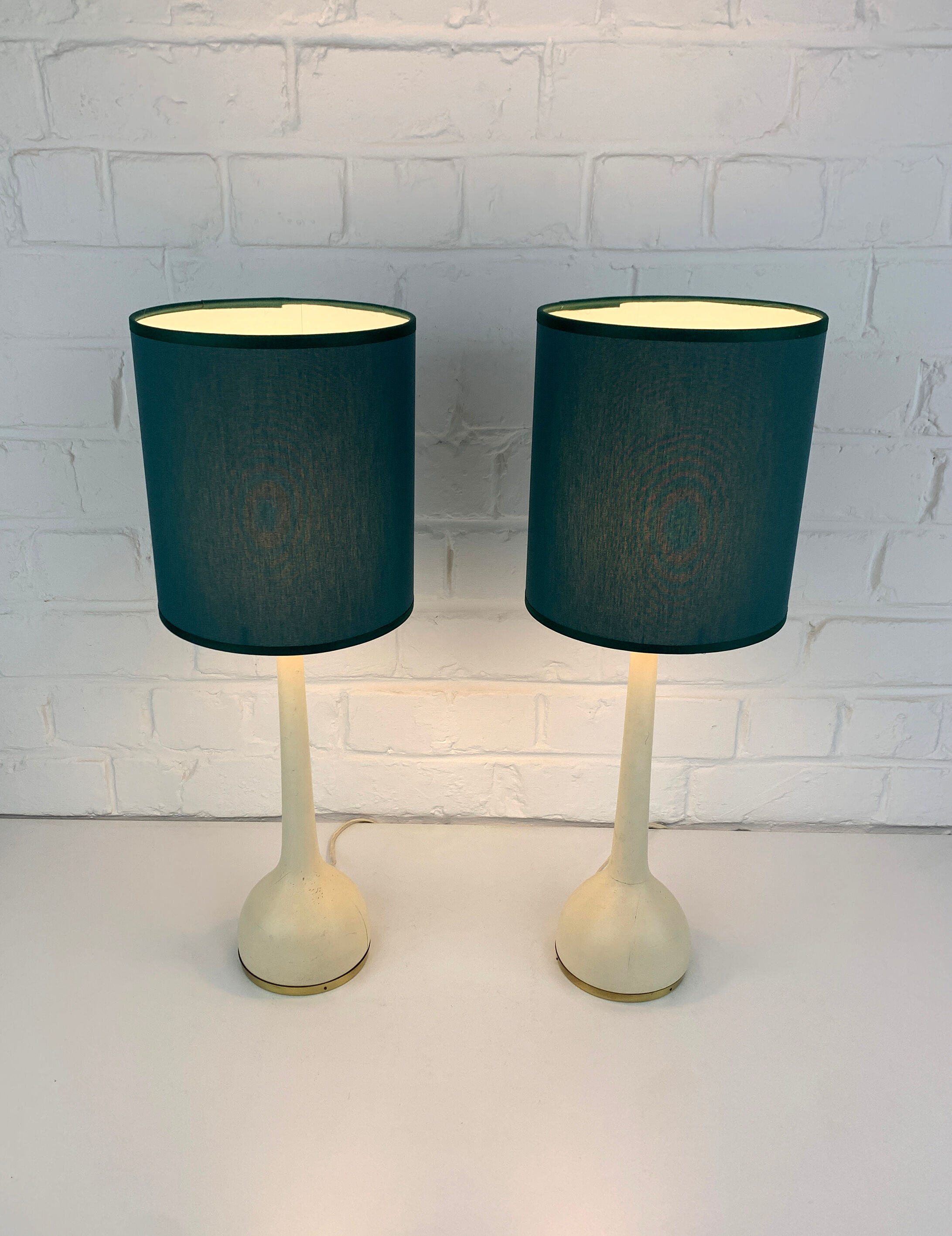 Pair of Scandinavian table lamps B44 Hans-Agne Jakobsson, Markaryd Sweden, 1960