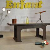 Cast iron dining table