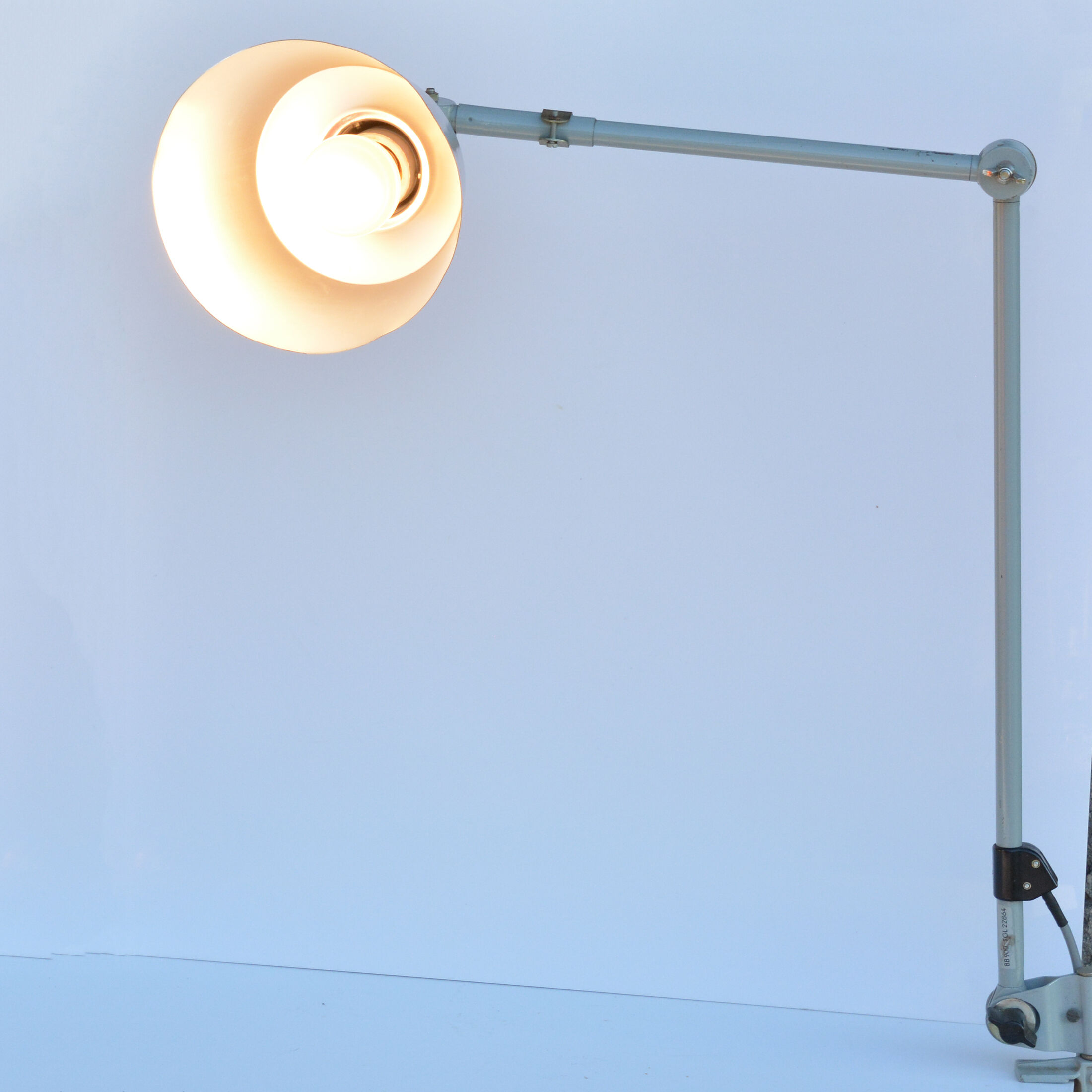Drafting table lamp, type BG3, VEB Metallverarbeitung Kahla, Germany 1960s