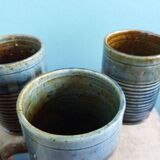 Tasses verres Greber en grès