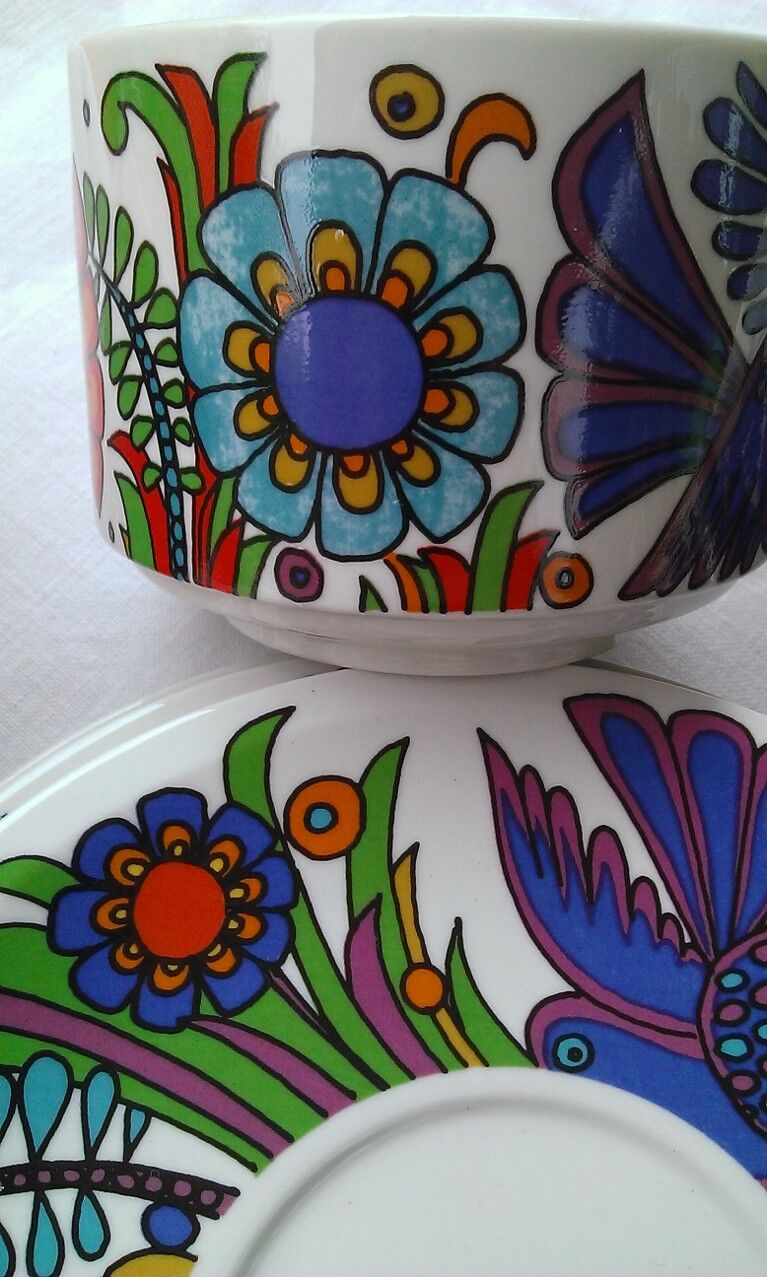Set of 4 tea cups Acapulco Villeroy & Boch