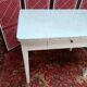 Vintage formica and wood table, 50s