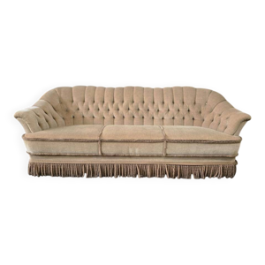 Canapé vintage beige