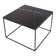 Coffee Table With Black Marble Top And Metal Frame