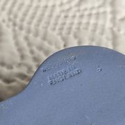 Service thé Wedgwood en biscuit bleu et blanc