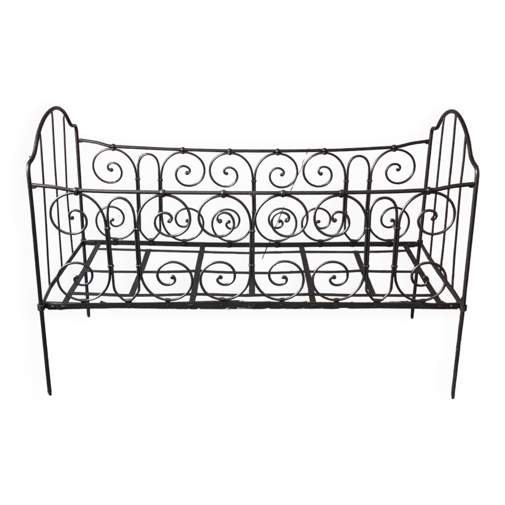 Children's iron bed