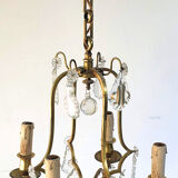 Chandelier cage with Pampilles louis XV style