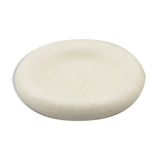 Empty cream white ceramic pocket