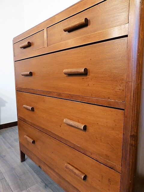 Art deco wooden dresser, 1940