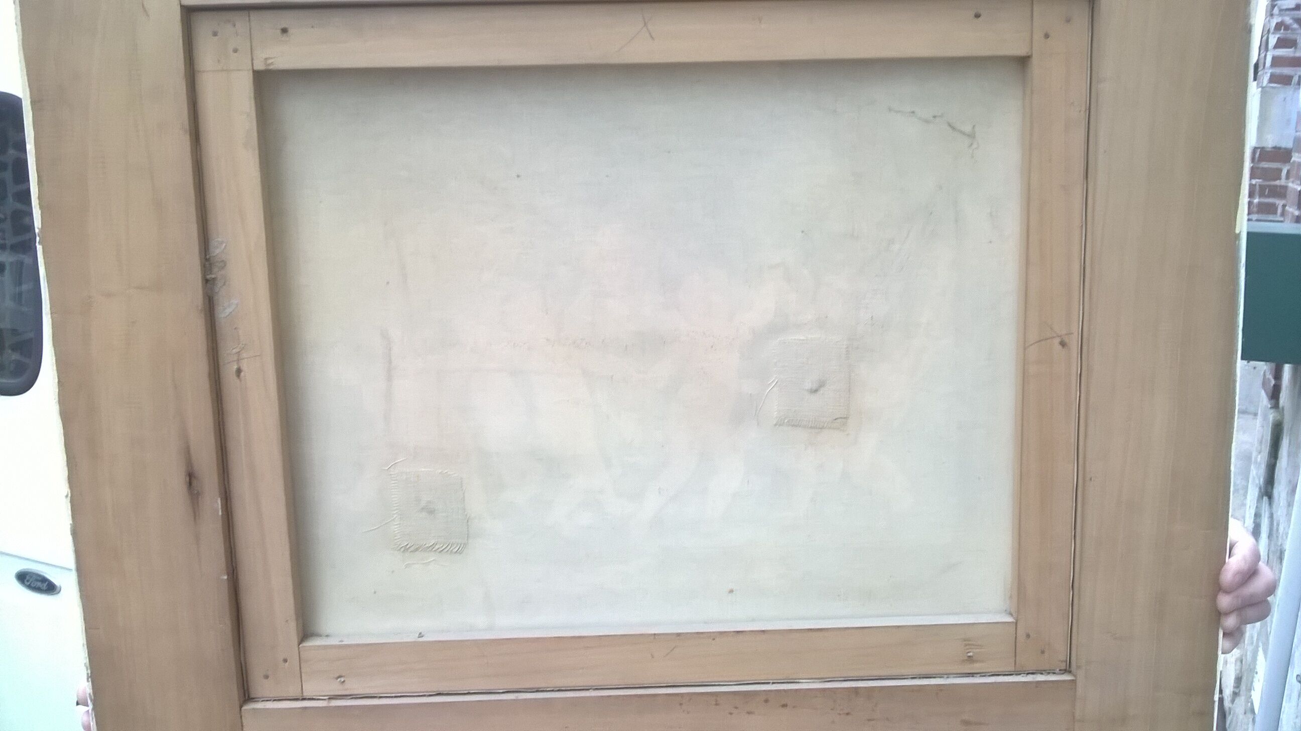 trumeau mirror louis xvi style 104x66cm