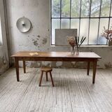 240 cm pine and oak farmhouse table