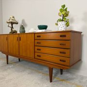 Scandinavian teak enfilade – 1960s