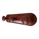 Art deco wall coat rack in bakelite 50s/60s