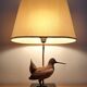 Vintage woodcock lamp by Elli Malevolti for Artiflex, designer lighting