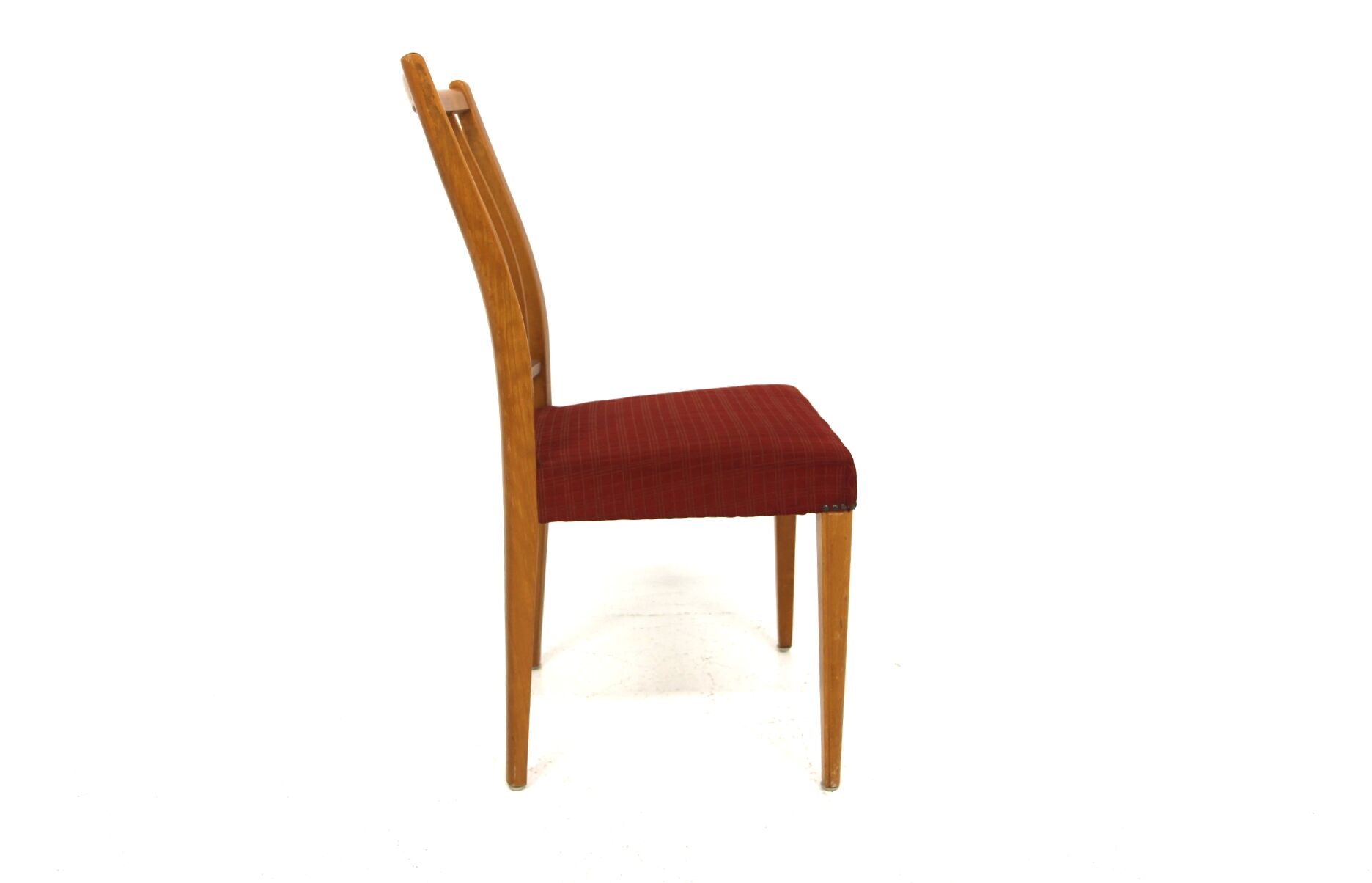 Set de 4 chaises scandinave en hêtre, Suède, 1960