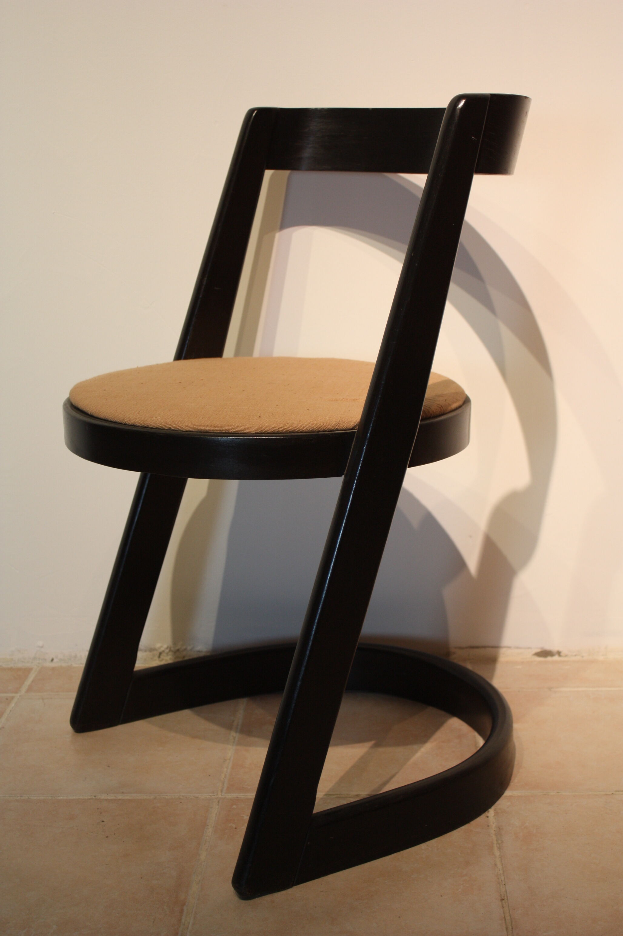 Chaises tonneau Baumann vintage 1960