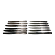 12 knives. silver-plated. Art Deco.