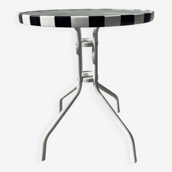 Glass bistro table