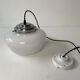 Old vintage opaline pendant lamp