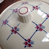 Soup plates and tureen Badonviller model Normandy circa 1940