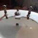Old washbasin