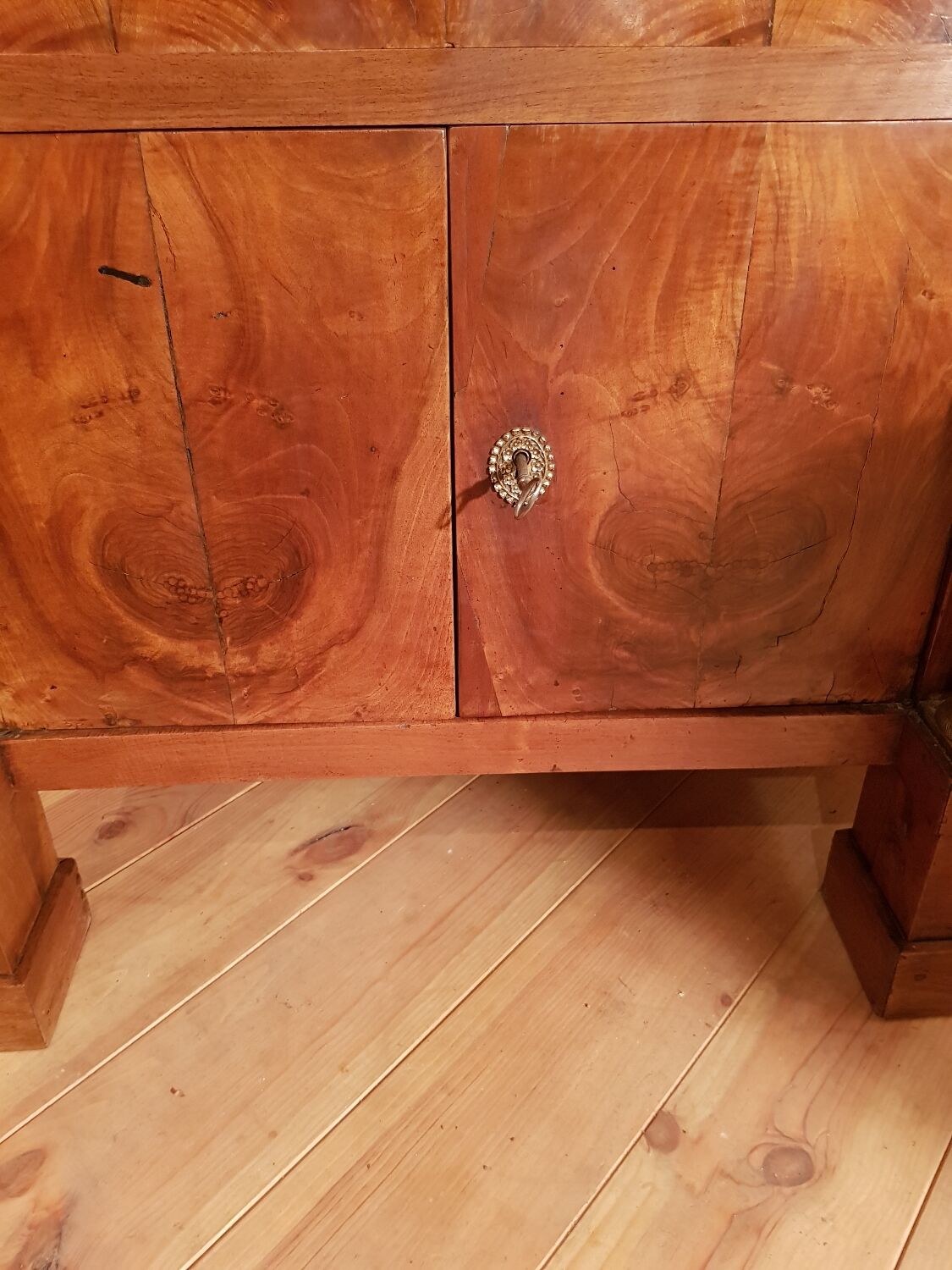 Empire secretary in walnut.