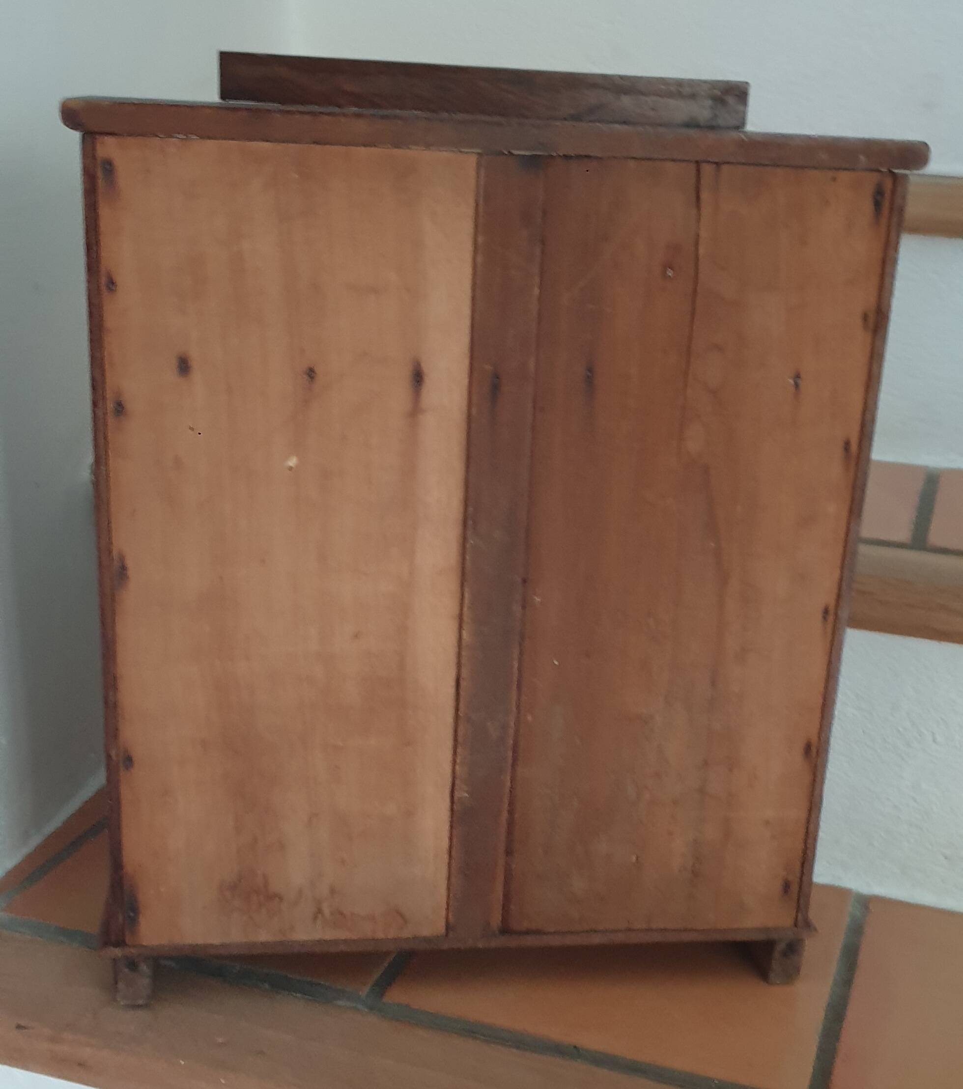 Small old storage cabinet