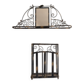 Coat Rack Umbrella Stand Shelf Neo-Classical Art Deco