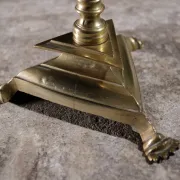 17th-century French brass candlestick – circa 1690