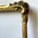 Cadre ancien en bois doré art nouveau 27 cm x 22 cm