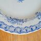 Set of 5 iron clay plates