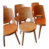 Set of 4 Mondor Baumann chairs