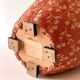 Tabouret vintage par Jindrich Halabala