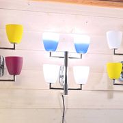 Fontana Arte, a 4-Light Wall Lamp, Murano Glass, Italy