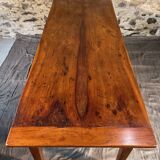 Grande Table de campagne en noyer 2m40 d'epoque 19eme