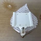 Barovier & Toso "leaf" wall lamp in Murano glass, 1970, vintage, Italy