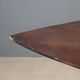 Vintage enamelled metal table, Italian design from the 1960s.