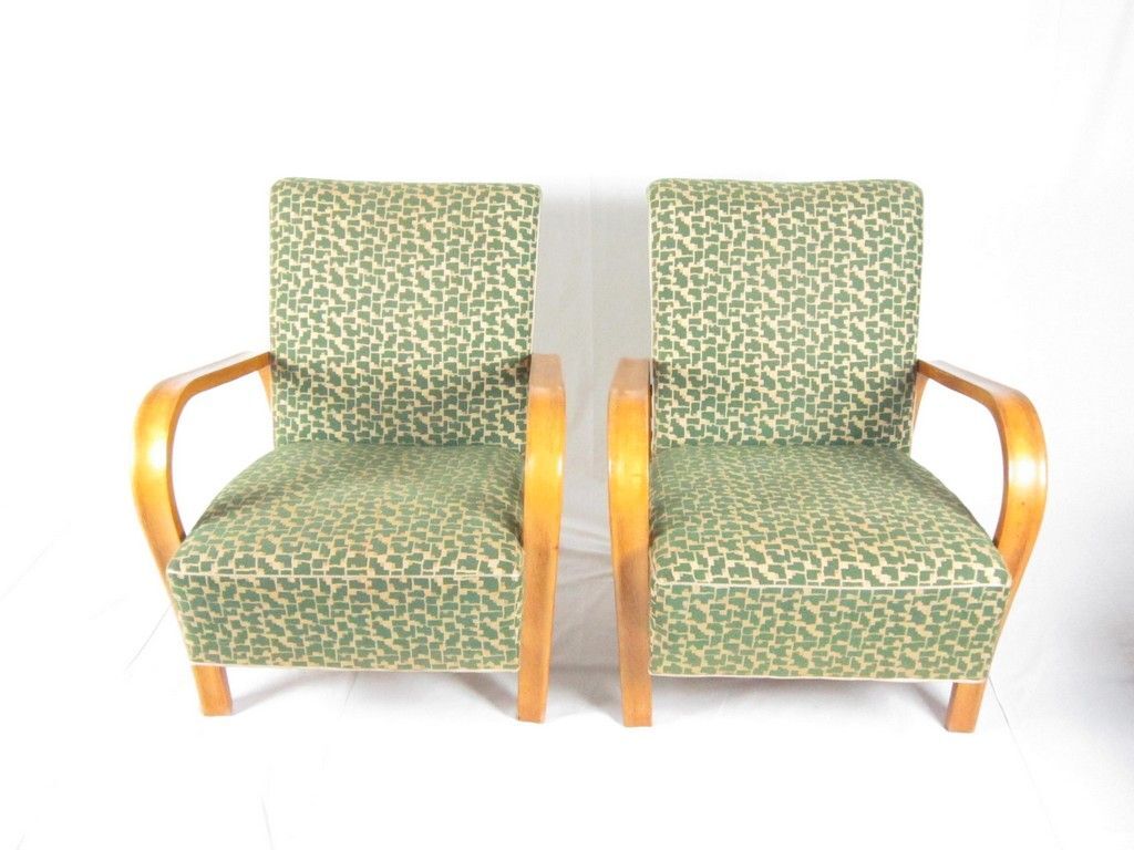Chairs by Jindrich Halabala for UP Závody 1940 s