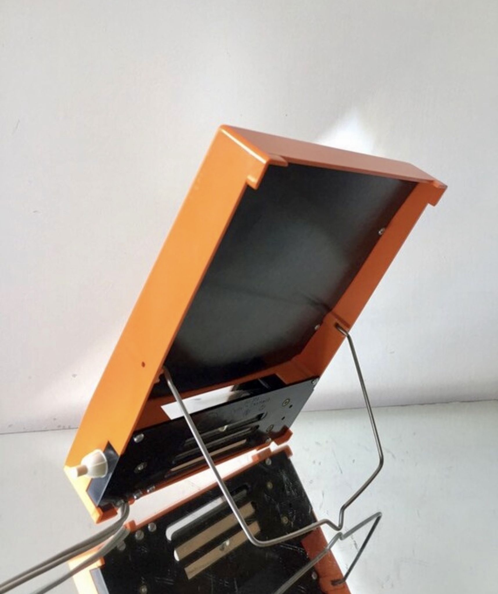 Miroir de courtoisie du milieu du siècle design danois