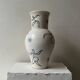 Large white vase decorated with stylised women Cérart Monaco, dlg Matisse 1950
