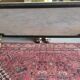 Marble and brass coffee table