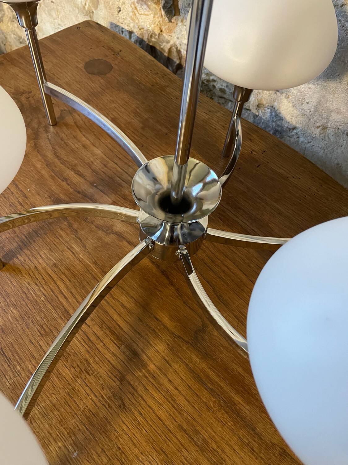 Asymmetrical chandelier Goffredo Reggiani 1970s