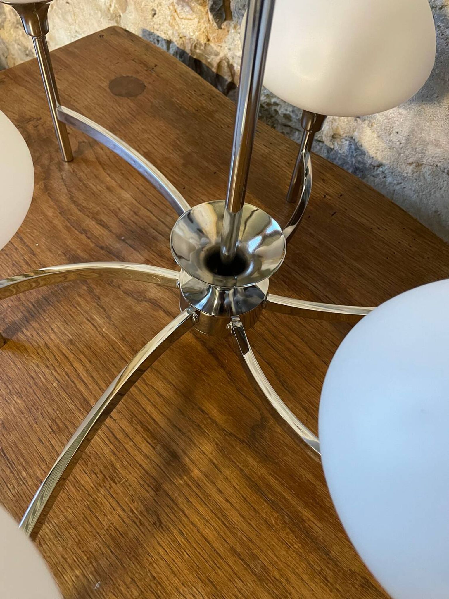 Asymmetrical chandelier Goffredo Reggiani 1970s
