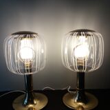 Set of two table lamps