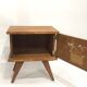 Rattan bedside 60
