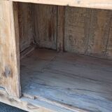 Old chest of drawers in light wood