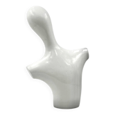 Sculpture en buste en céramique postmoderne, Italie années 1980